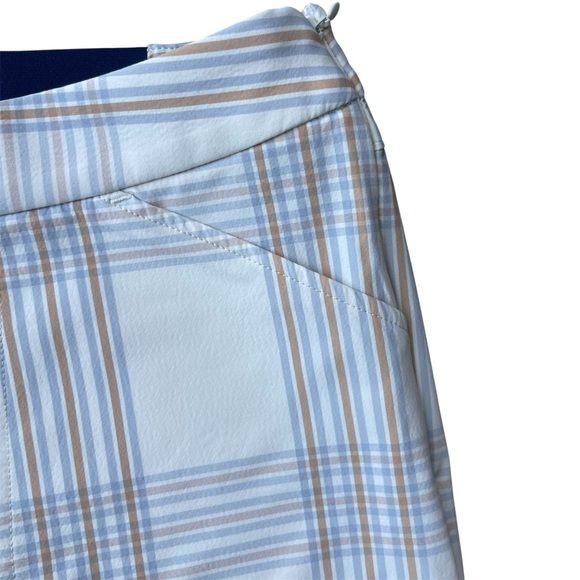 NWT Peter Millar Women’s Dynamic Technical Plaid Trouser Golf Performance Size 2 - Picture 4 of 7